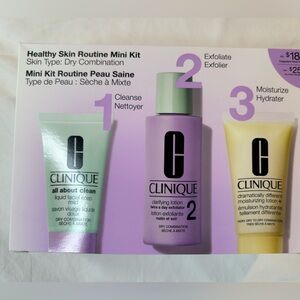 Clinique Mini Skincare Kit skin type‎ Dry Combination Travel NIB
